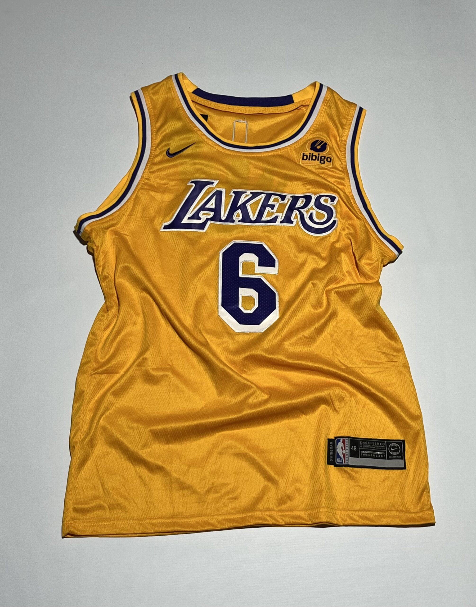 Musculosa NBA Laker Amarilla